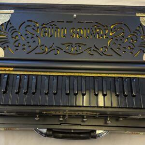 Exclusive Maharajah Matt Black Harmonium.